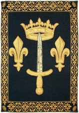 SWORD & CROWN WITH FLEUR DE