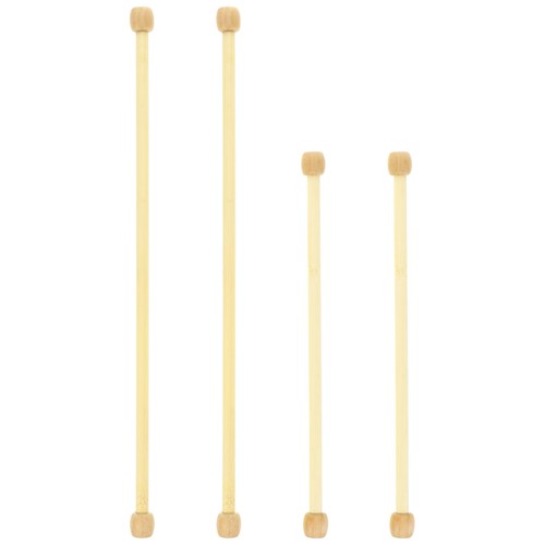 Pcs wooden dowel rods bamboo - rods,
