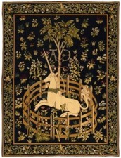 UNICORN IN CAPTIVITY 38" X 27"