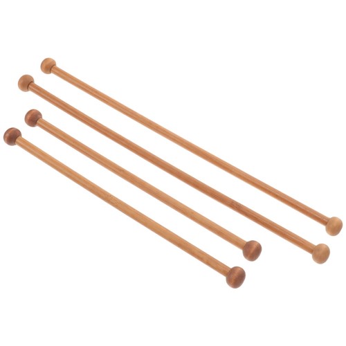 4pcs wooden tapestry rods - wooden,