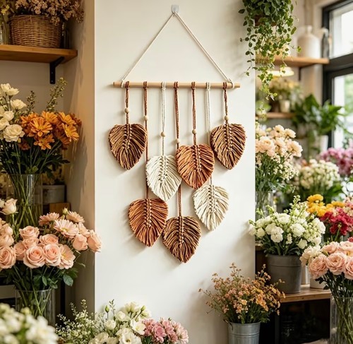 Macrame wall hanging tapestry - macrame,