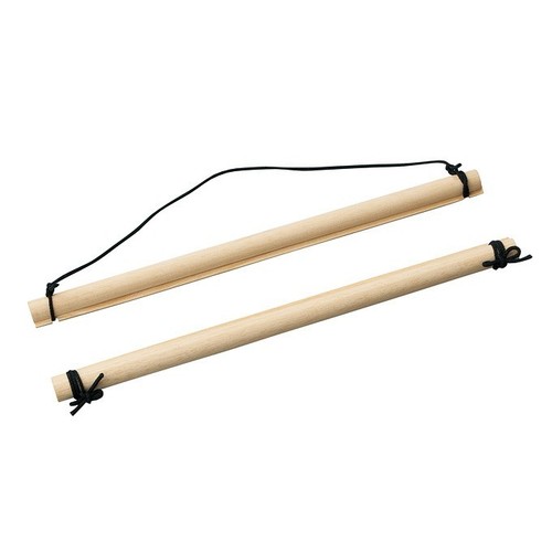 Wafuka wooden tapestry - wooden, rod