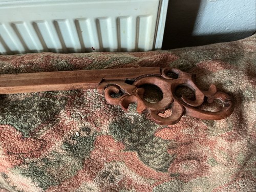 Wooden carved wall hanging - wooden,