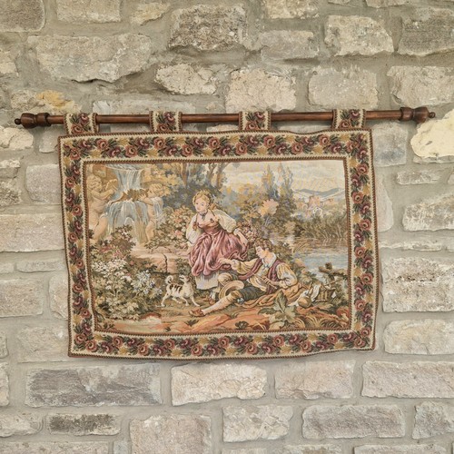 French jacquard pastoral - french,