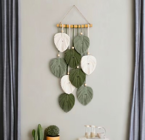 Macrame wall hanging tapestry - macrame,