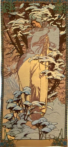 Alphonse mucha hiver - alphonse,