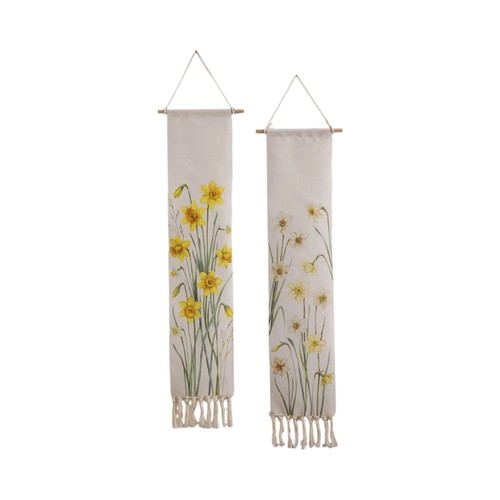 Daffodil floral print wall - daffodil,