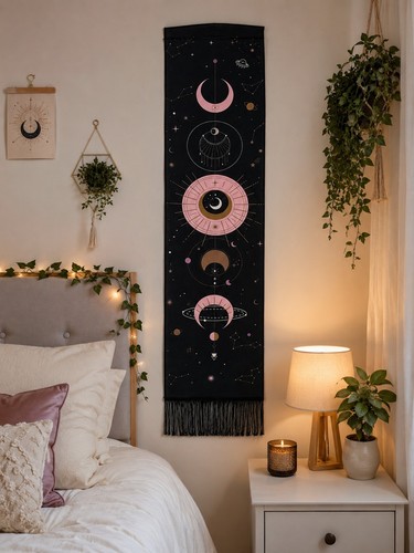 Moon phase wall hanging - wall,