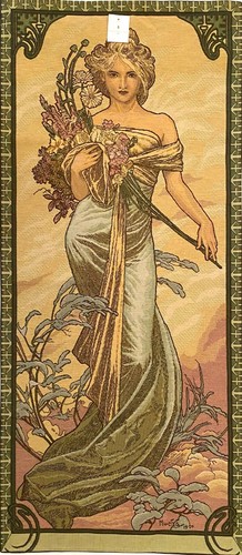 Alphonse mucha printemps - alphonse, "printemps"