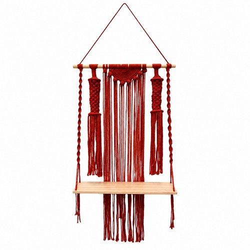 Wall hanging with wooden - hanging,