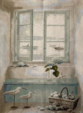 HARBOUR WINDOW SCENE 39" 100CM