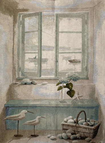 Harbour window scene 100cm - harbour, 39"