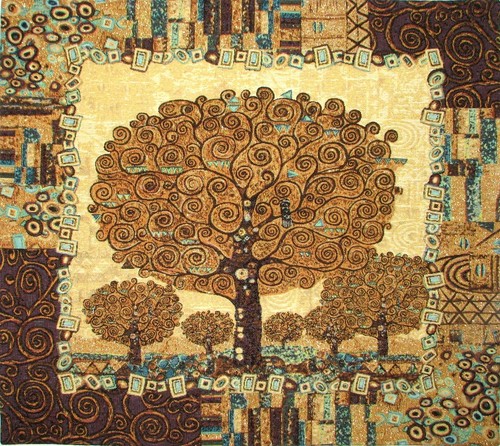 Gustav klimt trees life - klimt, v2